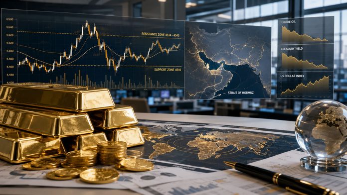Gold Holds Above 4500 as US-Iran Uncertainty Keeps Markets Cautious