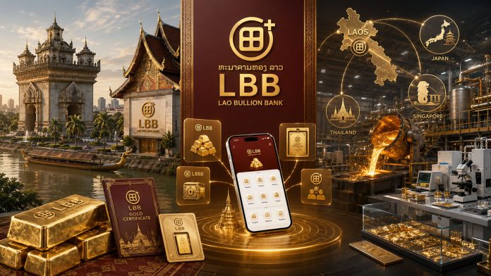 Lao Bullion Bank เชื่อมบัญชีทองคำ โรงกลั่น และคลังทอง เพื่อพัฒนาศูนย์กลางทองคำของลาว