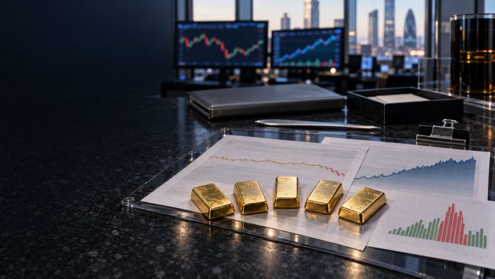 ทองคำแท่งบนเอกสารตลาด หลังยีลด์สหรัฐพุ่งและ Gold Spot อ่อนใกล้ 4,130 ดอลลาร์
